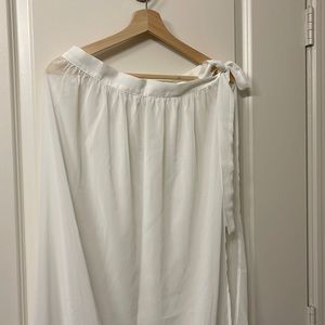 White long bikin cover up